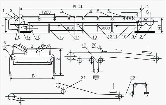 拖輥帶式輸送機(jī)