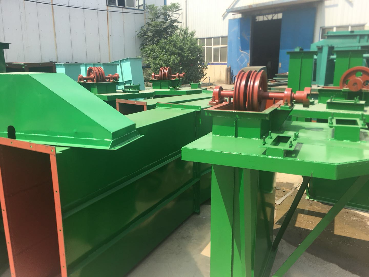 環鏈斗式提升機現場圖