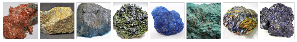 銅礦石破碎生產線 - 銅礦石特性